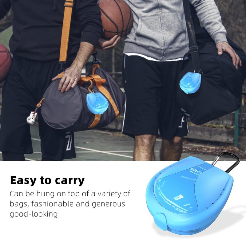 BVN Mouthguard Case Sports, Specialized Football and Basketball Mouthguard Cases, Students, Adults and Seniors Universal Sports Bule - Image 3
